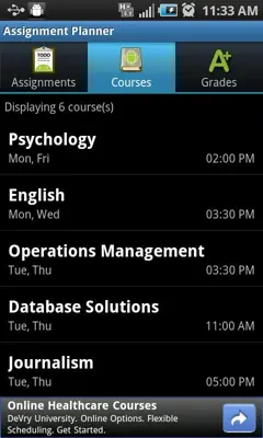 Assignment Planner FREE android App screenshot 4